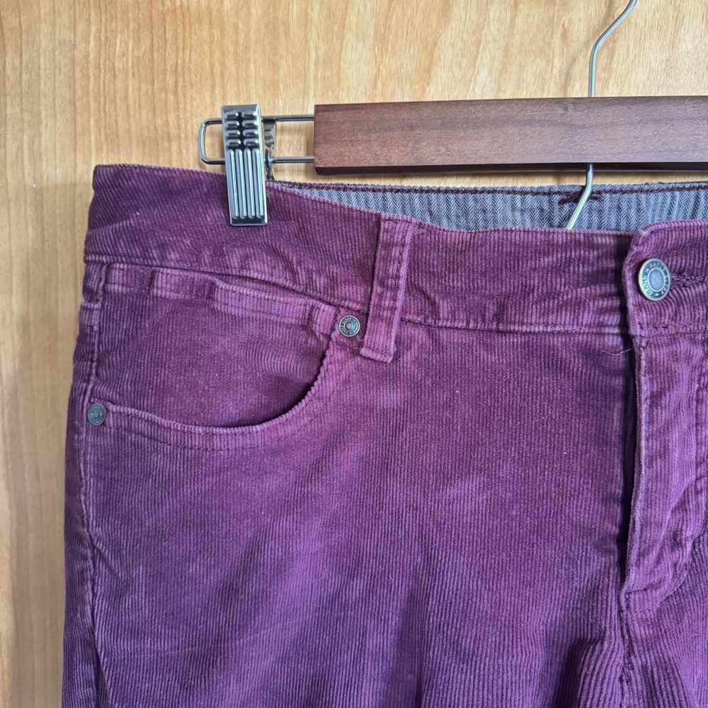 Burgundy Corduroy Pants